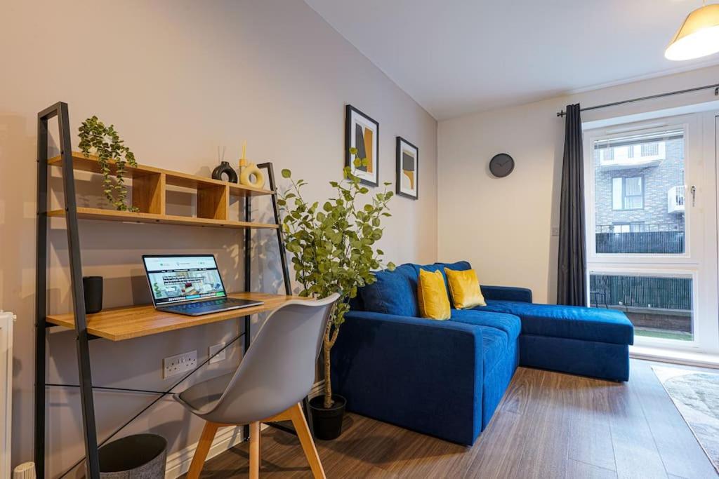Luxury Campbell Park Apartments In Central Mk With Balcony, Free Parking & Smart Tv With Netflix By Yoko Property Милтон-Кейнс Экстерьер фото